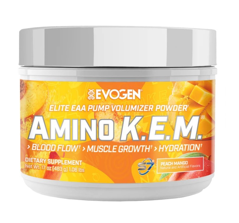 Amino K.E.M. EAA, Peach Mango - 483g