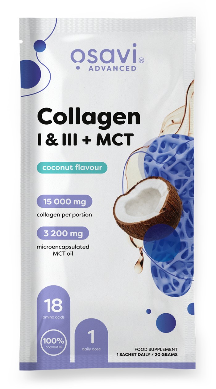 Collagen I & III + MCT, Coconut - 20g (1 serving)