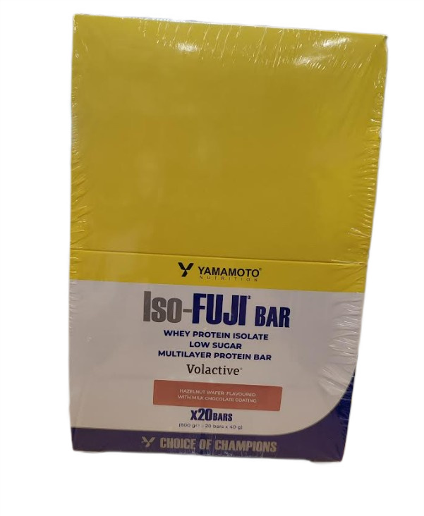 Iso-FUJI Bar, Hazelnut Wafer - 20 x 40g