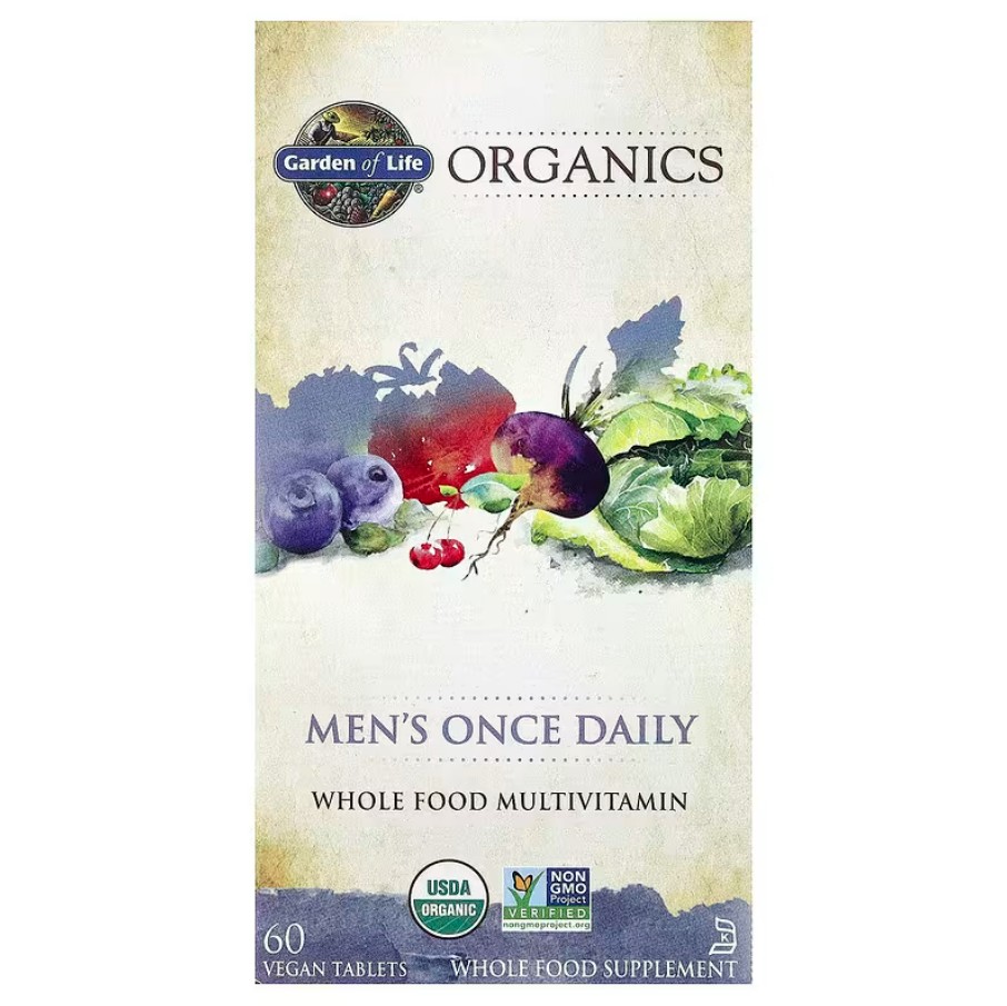 Men's Once Daily - 60 vegan tablets