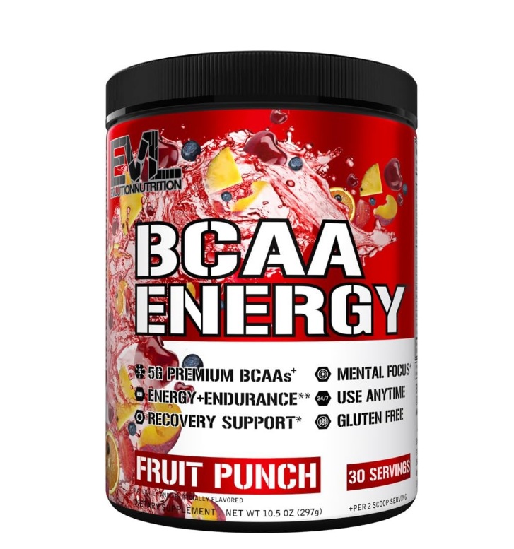 BCAA Energy, Fruit Punch - 297g