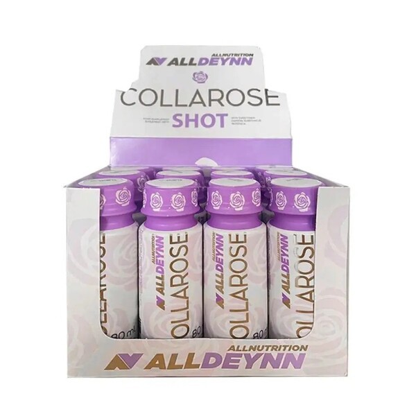 AllDeynn Collarose Shot, Raspberry Wild Strawberry (EAN 5902837763224) - 12 x 80 ml.