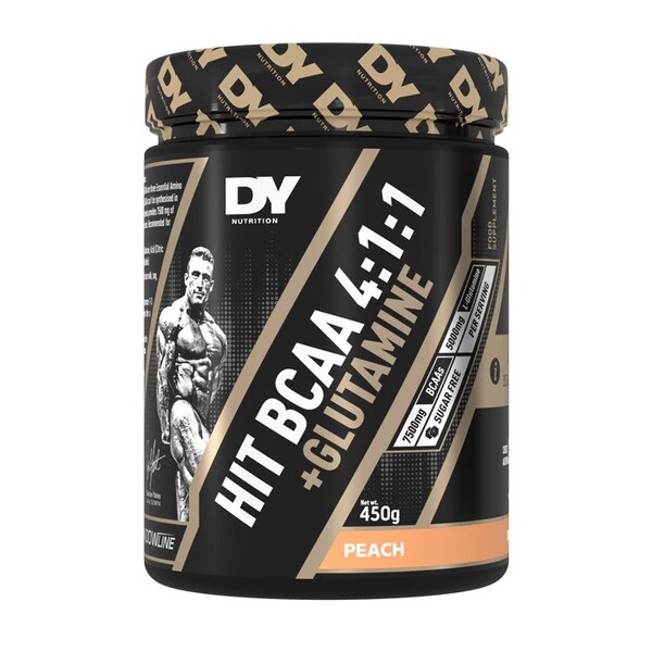 HIT BCAA 4:1:1 + Glutamine, Peach - 450g