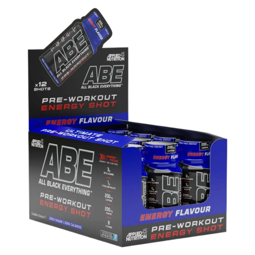 ABE Shot, Energy - 12 x 60 ml.