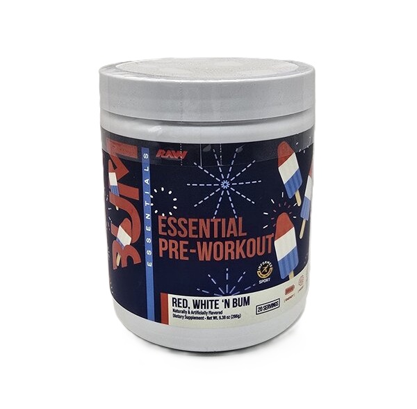 CBUM Essential Pre-Workout, Red White 'N Bum - 266g