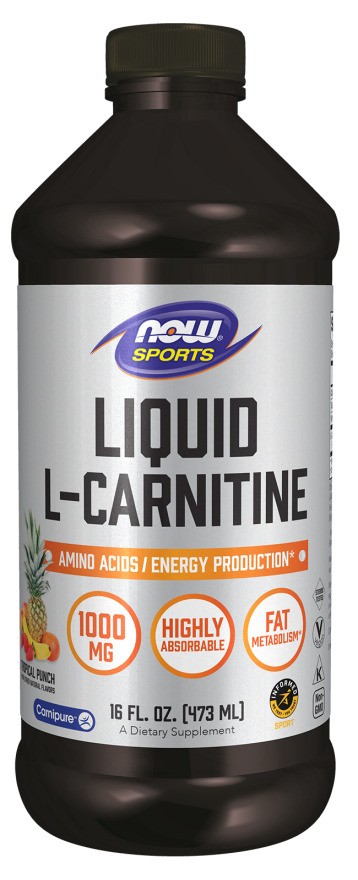 Liquid L-Carnitine, 1000mg Tropical Punch - 473 ml.