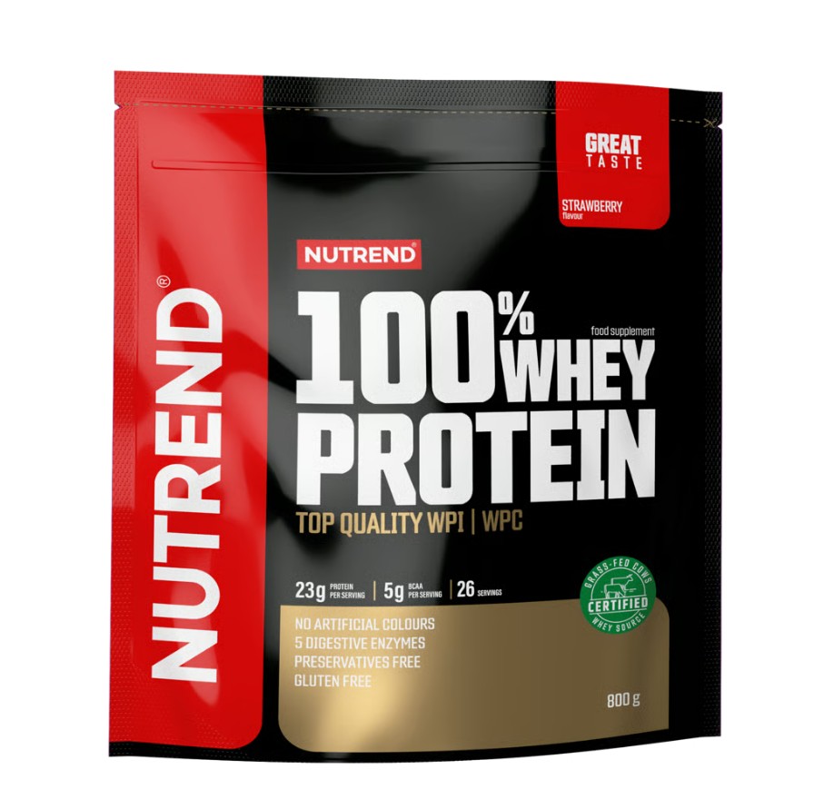 100% Whey Protein, Strawberry - 800g