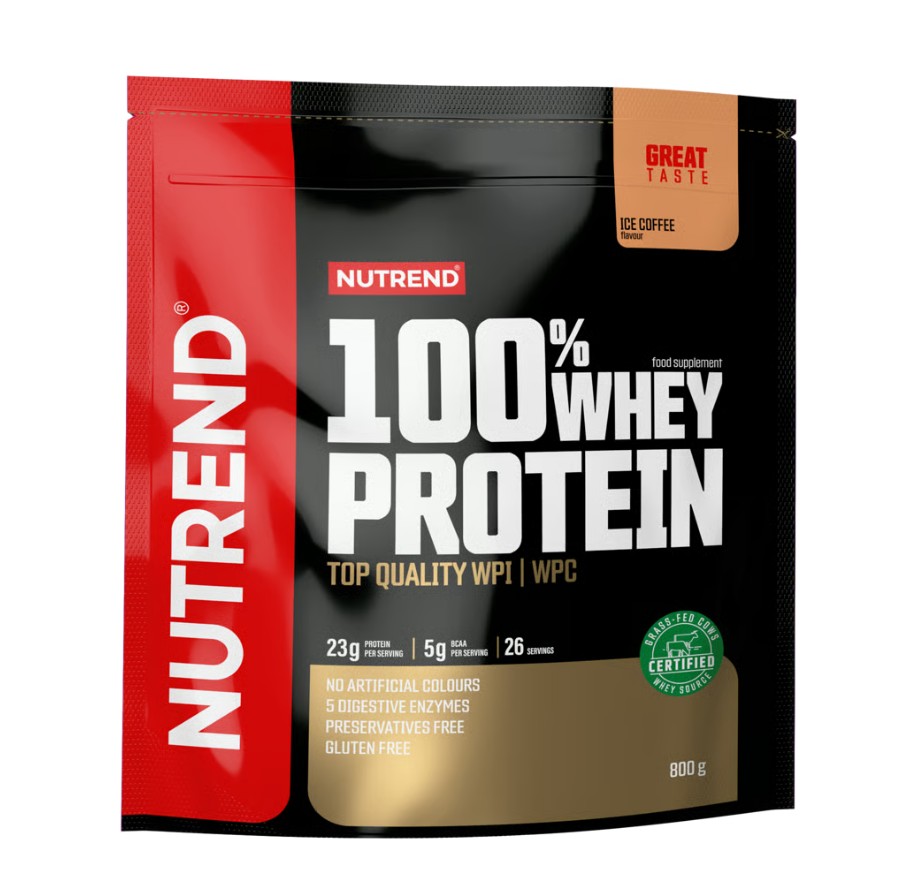 100% Whey Protein, Ice Coffee - 800g