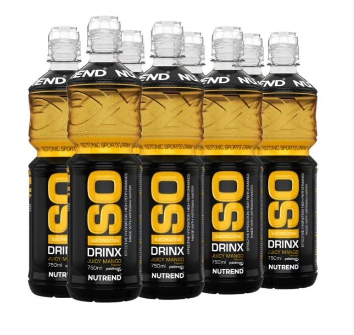 IsoDrinx, Juicy Mango - 8 x 750ml.