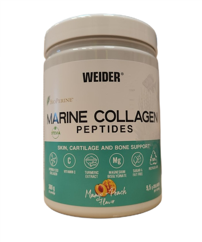 Marine Collagen Peptides, Mango-Peach - 300g