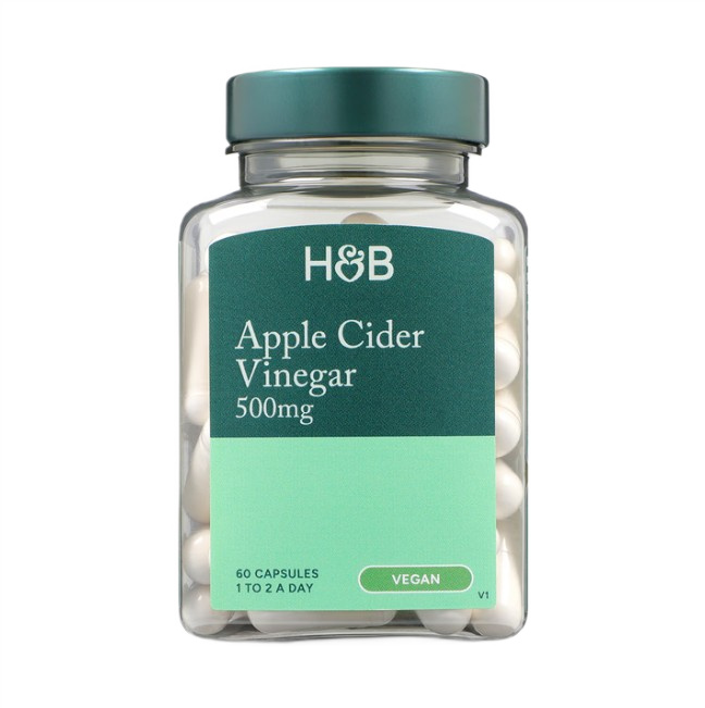 Apple Cider Vinegar, 500mg - 60 vcaps