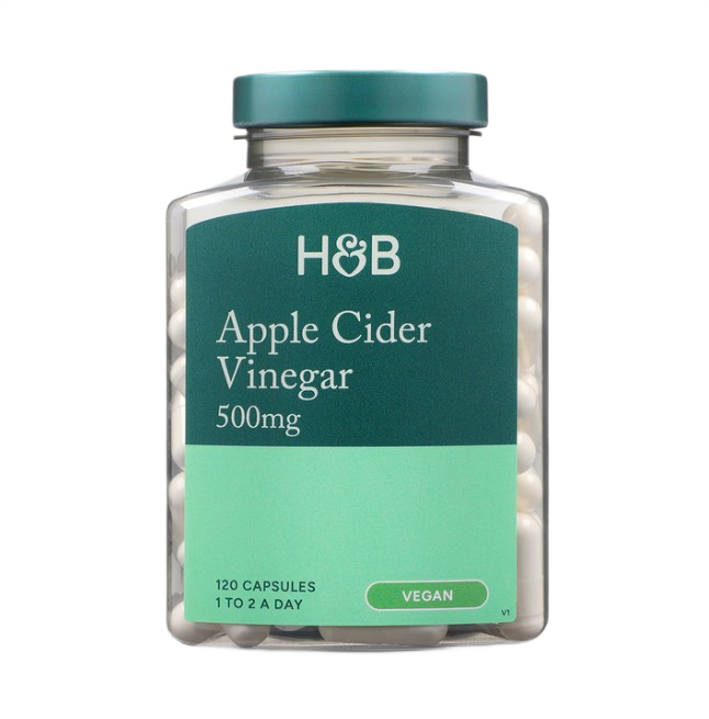 Apple Cider Vinegar, 500mg - 120 vcaps