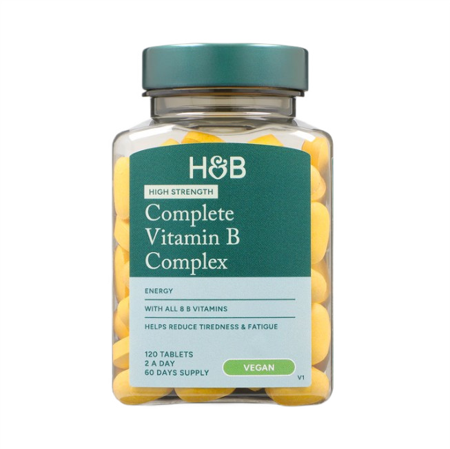 High Strength Complete Vit B Complex - 120 tabs (EAN 5059604748592)
