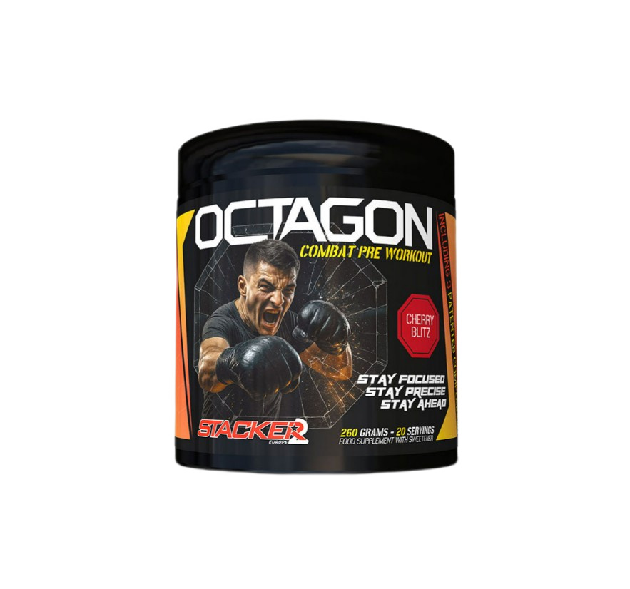 Octagon Pre Workout, Cherry Blitz - 260g