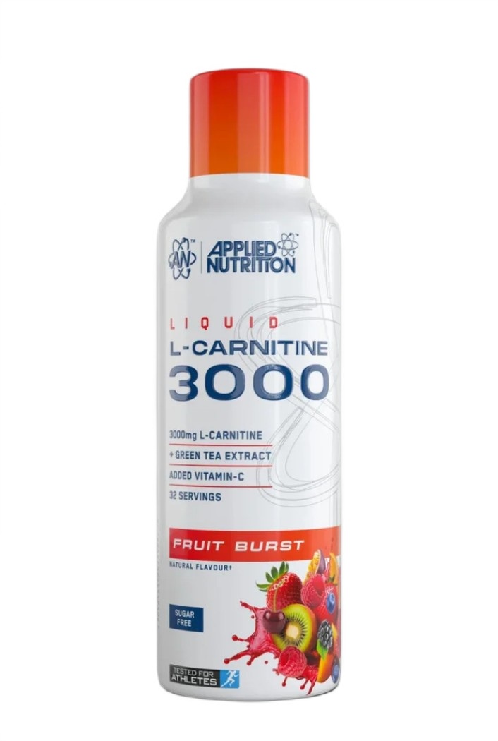 L-Carnitine Liquid 3000, Fruit Burst (EAN 5056555204412) - 480 ml.