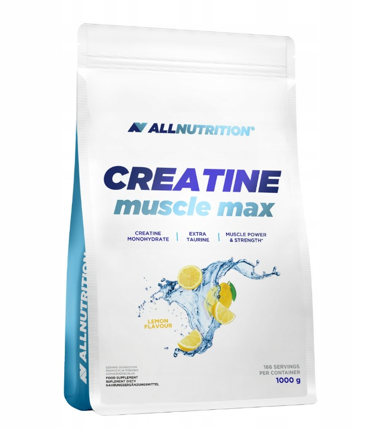 Creatine Muscle Max, Lemon - 1000g