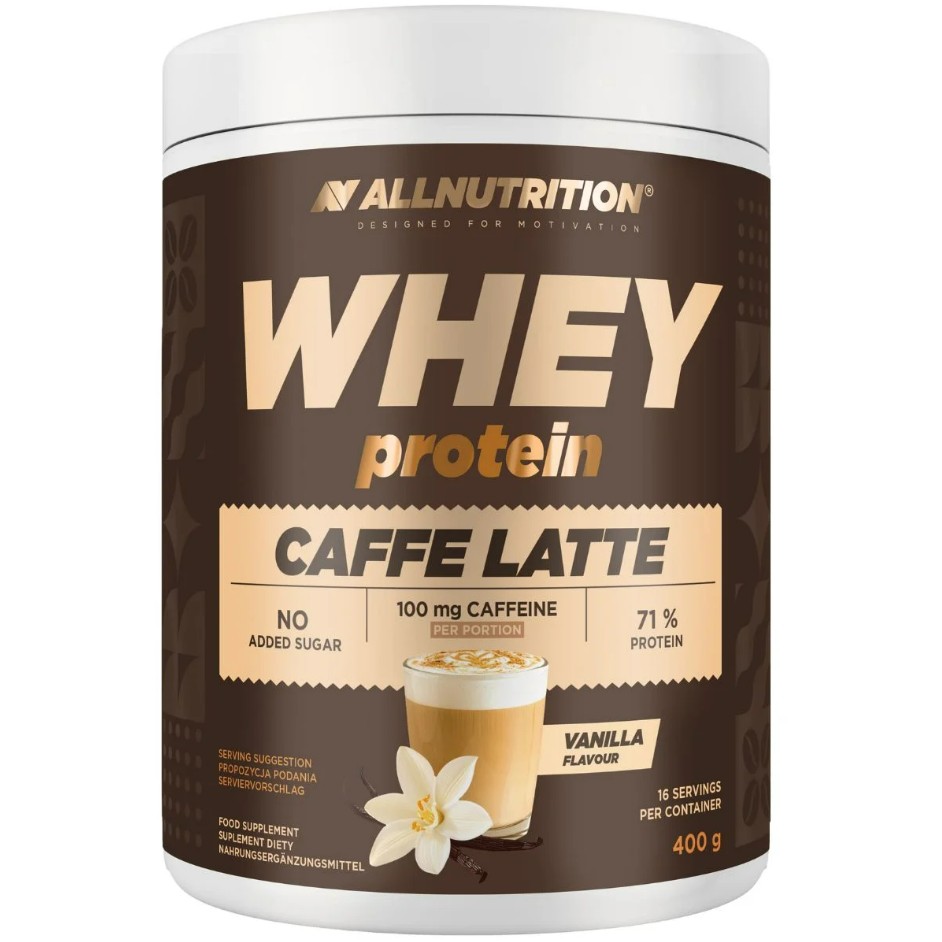 Whey Protein Caffe Latte, Vanilla - 400g