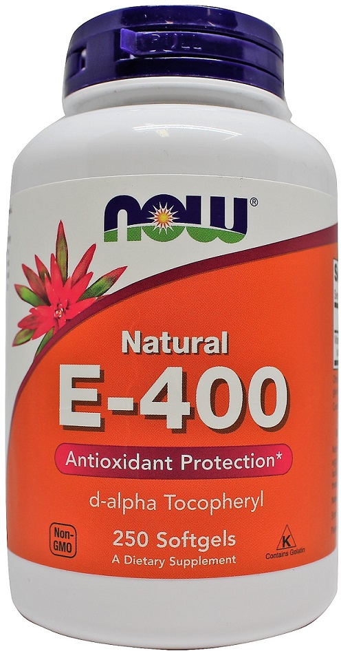 Vitamin E-400. Natural - 250 softgels
