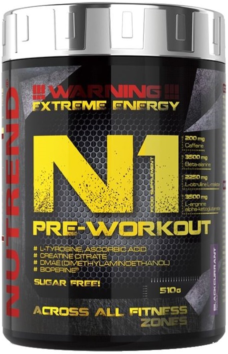 N1 Pre-Workout. Blackcurrant - 510g