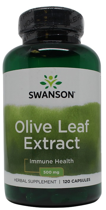 Olive Leaf Extract. 500mg - 120 caps