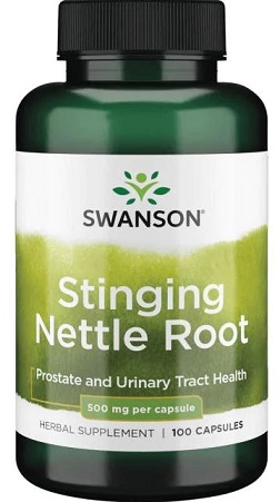 Stinging Nettle Root. 500mg - 100 caps