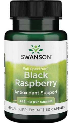 Full Spectrum Black Raspberry. 425mg - 60 caps