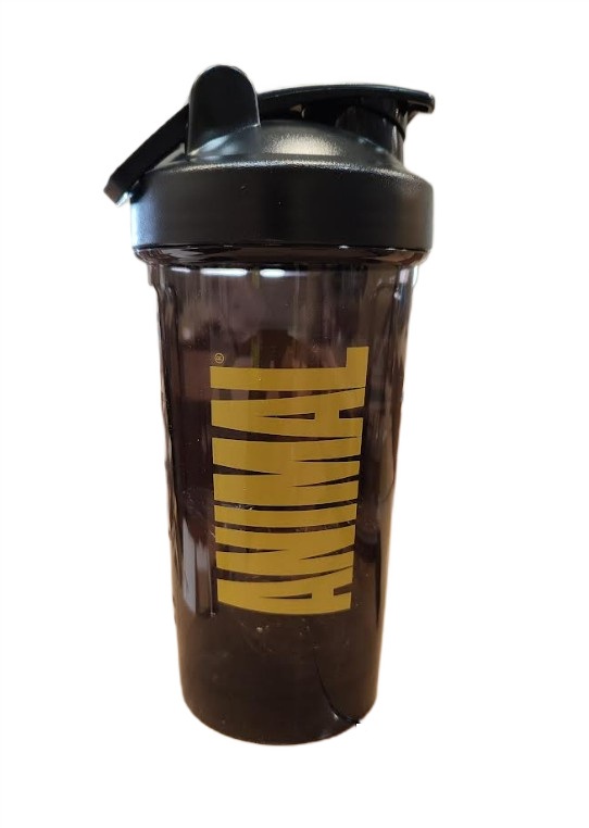 Animal Shaker, Black with Yellow - 500 ml.