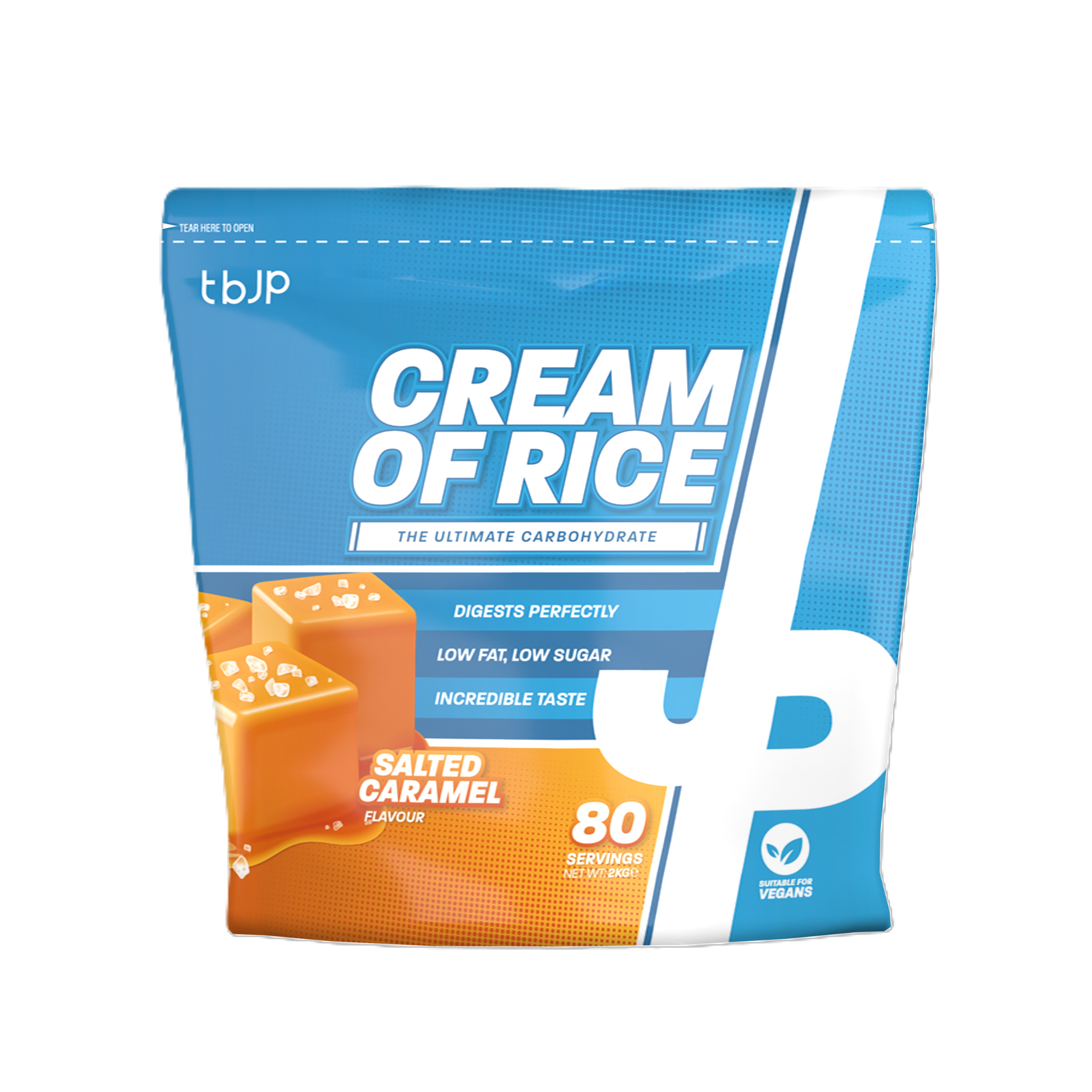 Cream of Rice, Salted Caramel - 2000g