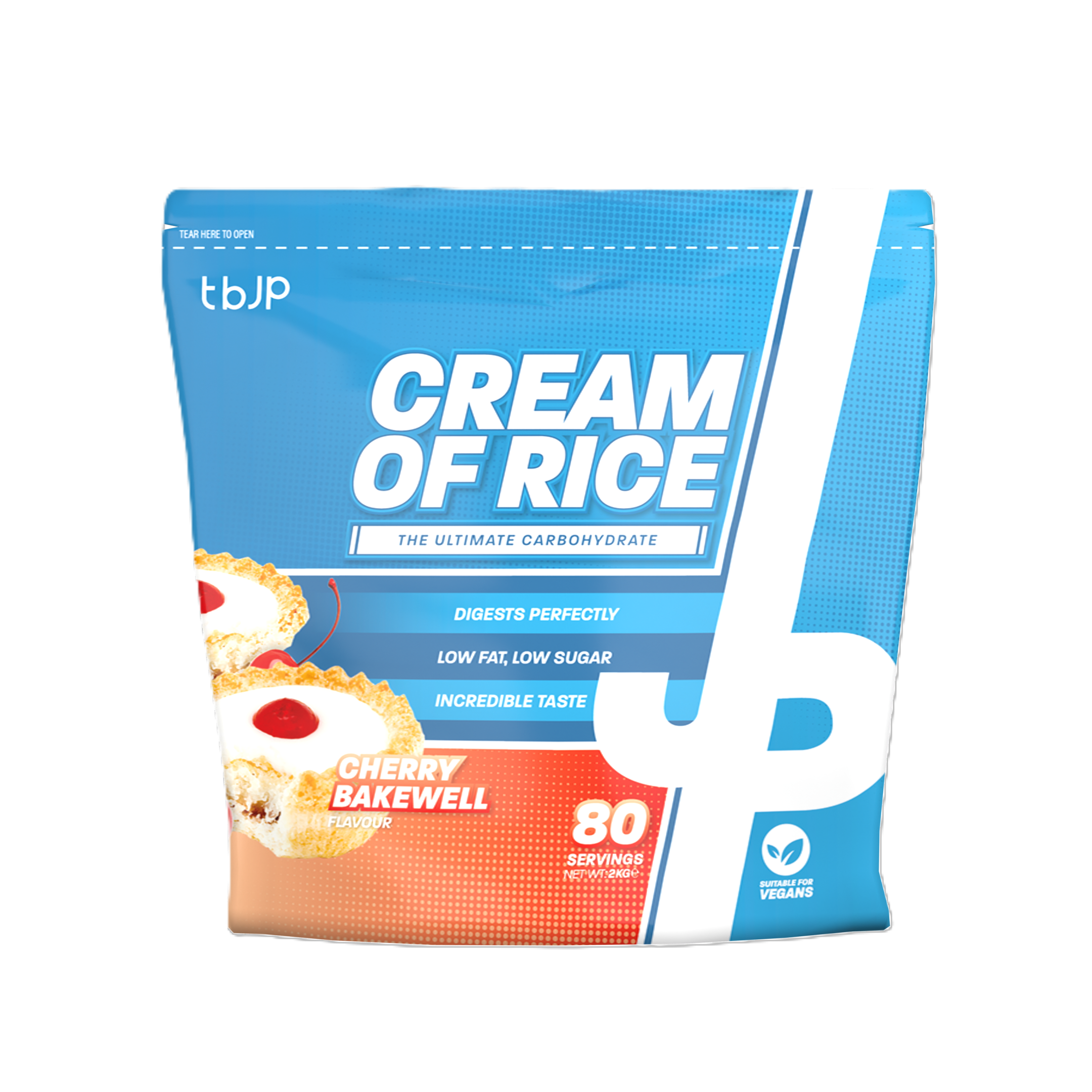 Cream of Rice, Cherry Bakewell - 2000g