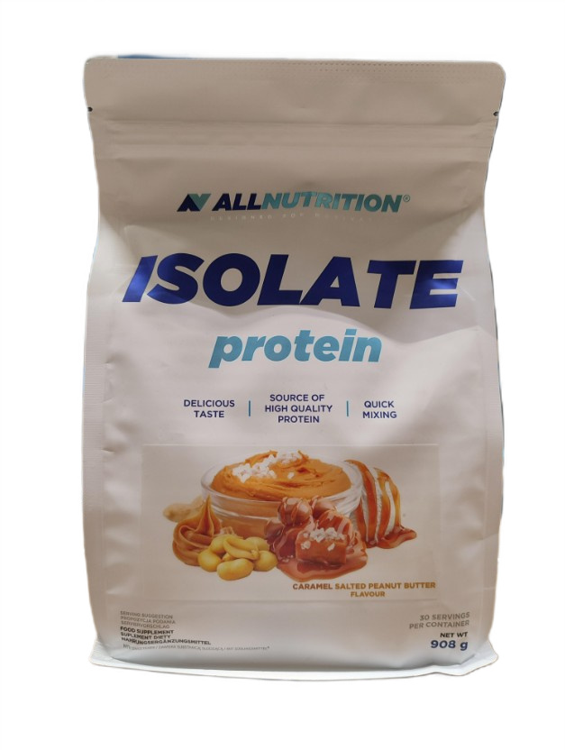 Isolate Protein. Caramel Salted Peanut Butter - 908g