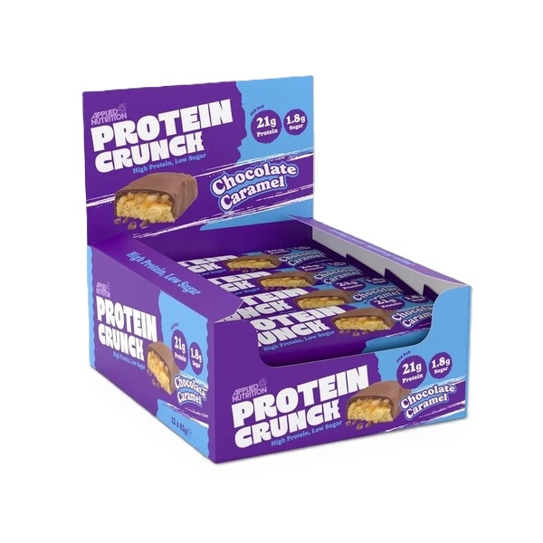 Applied Protein Crunch Bar. Milk Chocolate Caramel - 12 x 62g