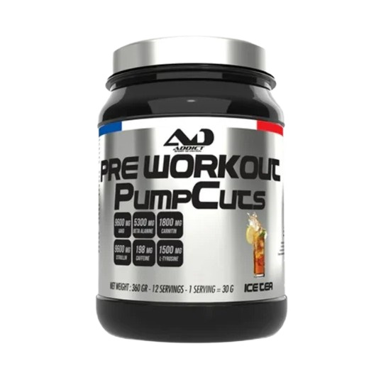 Pre Workout Pump Cuts, Ice Tea - 360g