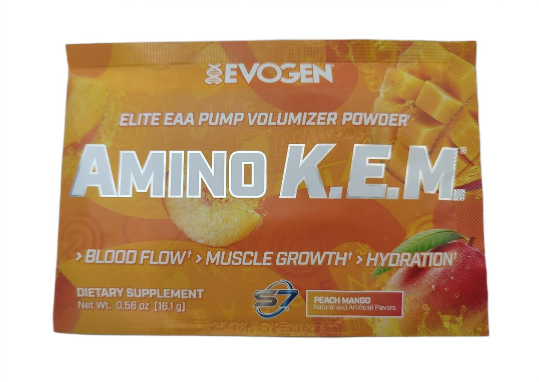 Amino K.E.M. EAA, Peach Mango - 16.1g (1 serving)