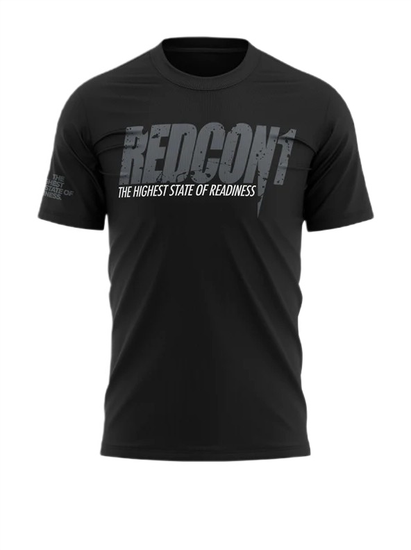 Redcon1 The Highest State Of Readiness OUT OG T-Shirt, Black - XX-Large