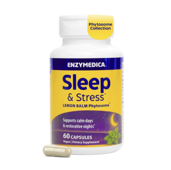 Sleep & Stress Lemon Balm Phytosome - 60 vcaps
