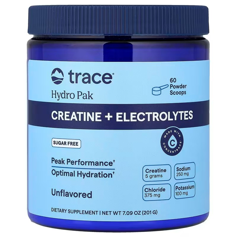 Hydro Pak Creatine + Electrolytes, Unflavored - 201g
