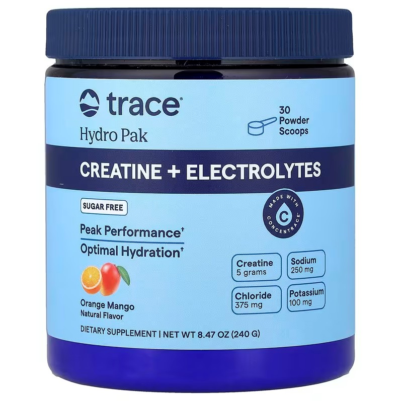 Hydro Pak Creatine + Electrolytes, Orange Mango - 240g