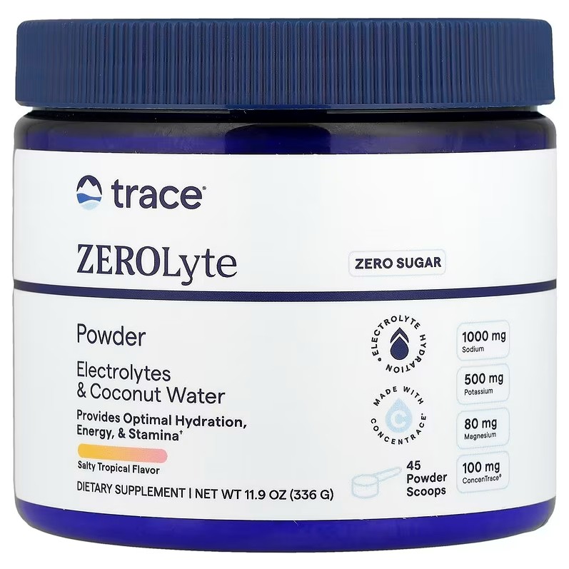 ZEROLyte Powder, Salty Tropical - 336g