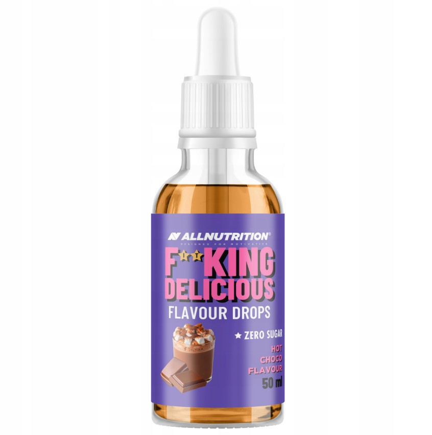 Fitking Delicious Flavour Drops, Hot Choco - 50 ml.
