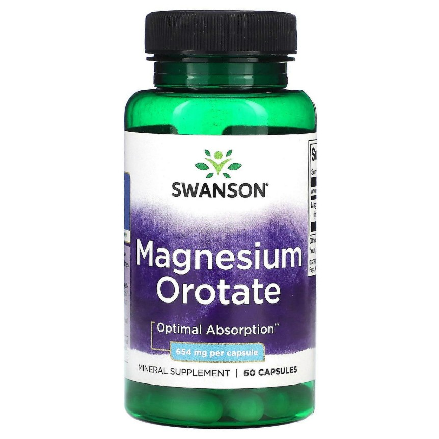 Magnesium Orotate, 40mg - 60 caps