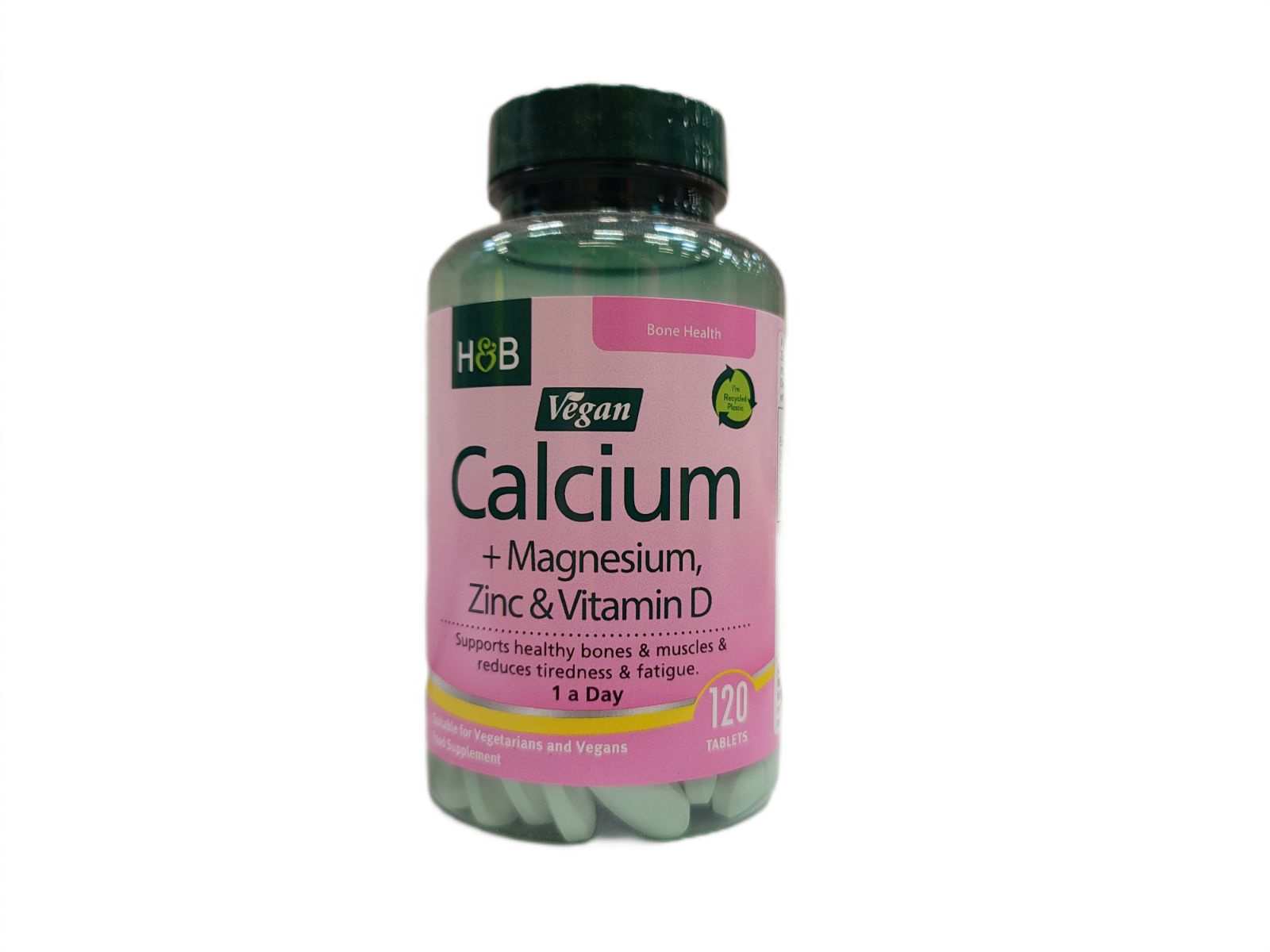 Calcium + Magnesium, Zinc & Vitamin D - 120 tabs