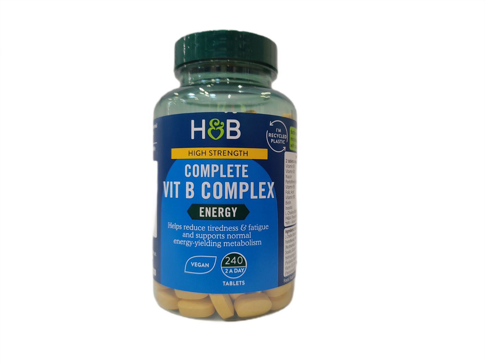 High Strength Complete Vit B Complex - 240 tabs