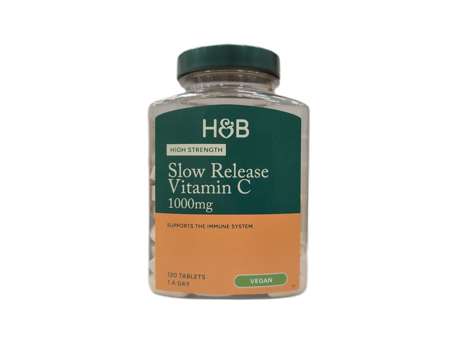 High Strength Slow Release Vitamin C, 1000mg - 120 tablets