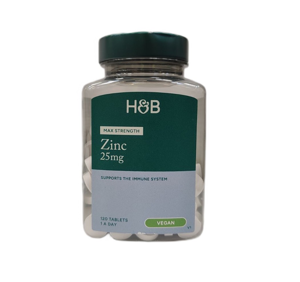 Max Strength Zinc, 25mg - 120 tablets