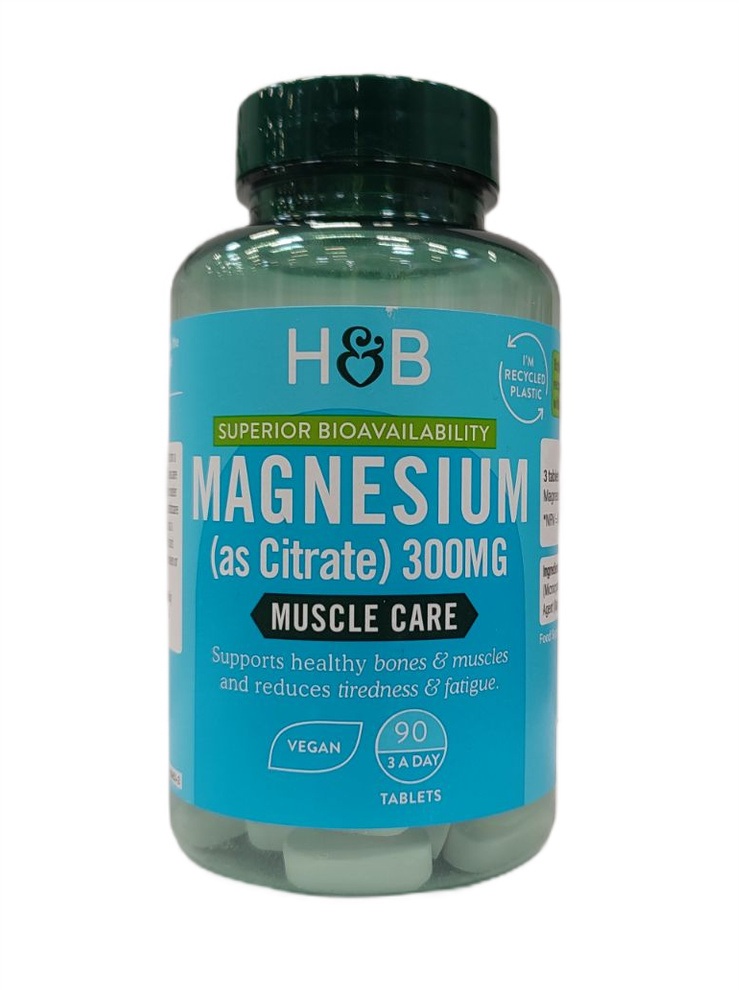 Magnesium Citrate, 300mg - 90 tabs