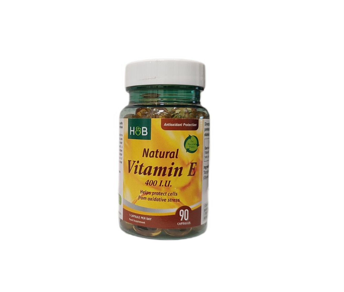 Natural Vitamin E, 400 IU - 90 caps
