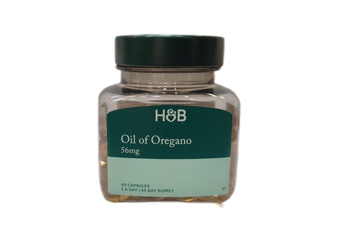 Oil of Oregano, 56mg - 90 caps (EAN 5059604701184)