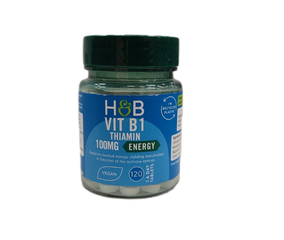 Vit B1, 100mg - 120 tabs