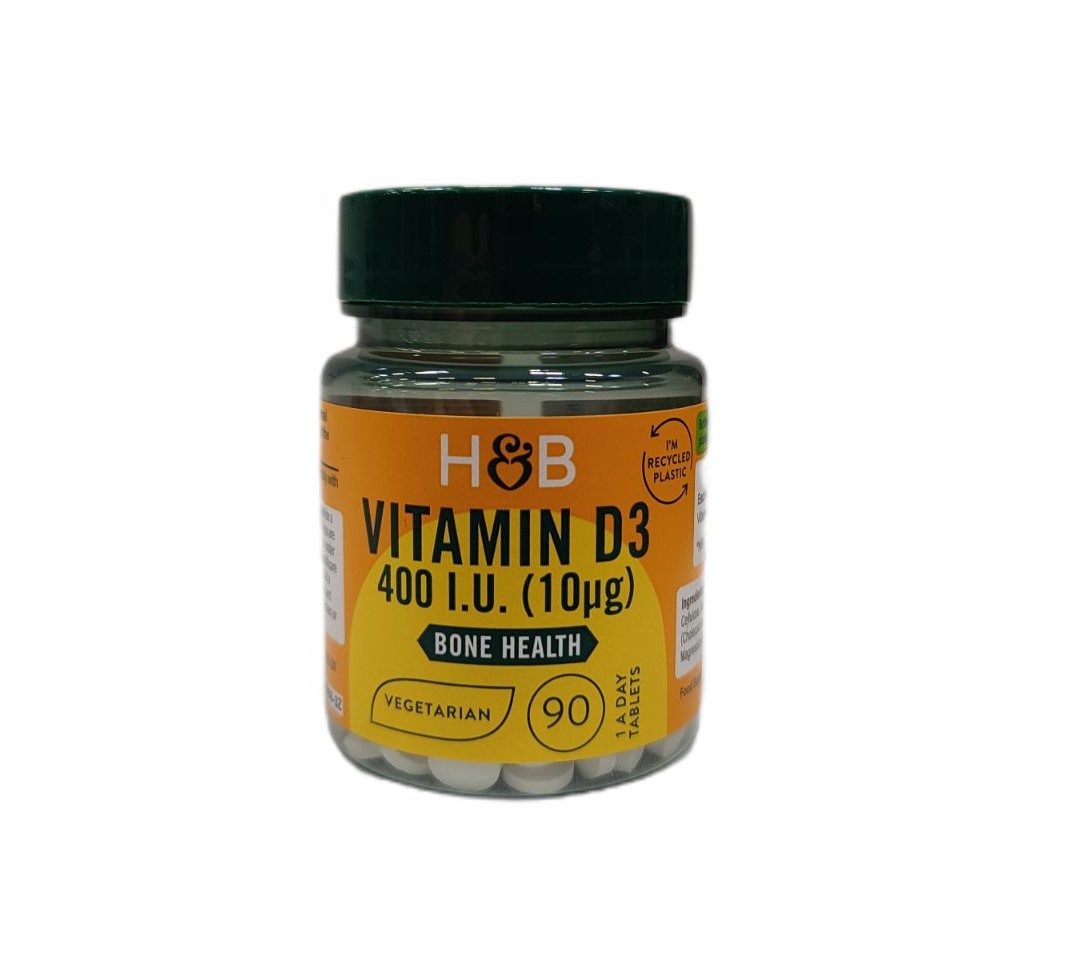 Vitamin D, 10mcg - 90 tabs