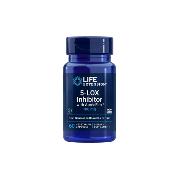 5-LOX Inhibitor with ApresFlex, 100mg - 60 vcaps